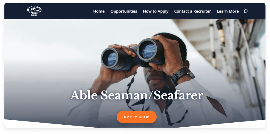 Mercy Ships Streamlines HR Processes and Volunteer Applicant Experiences with OutSystems